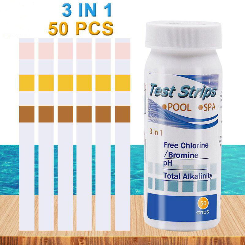 Water Testing Kit - Bandes de test de chlore et