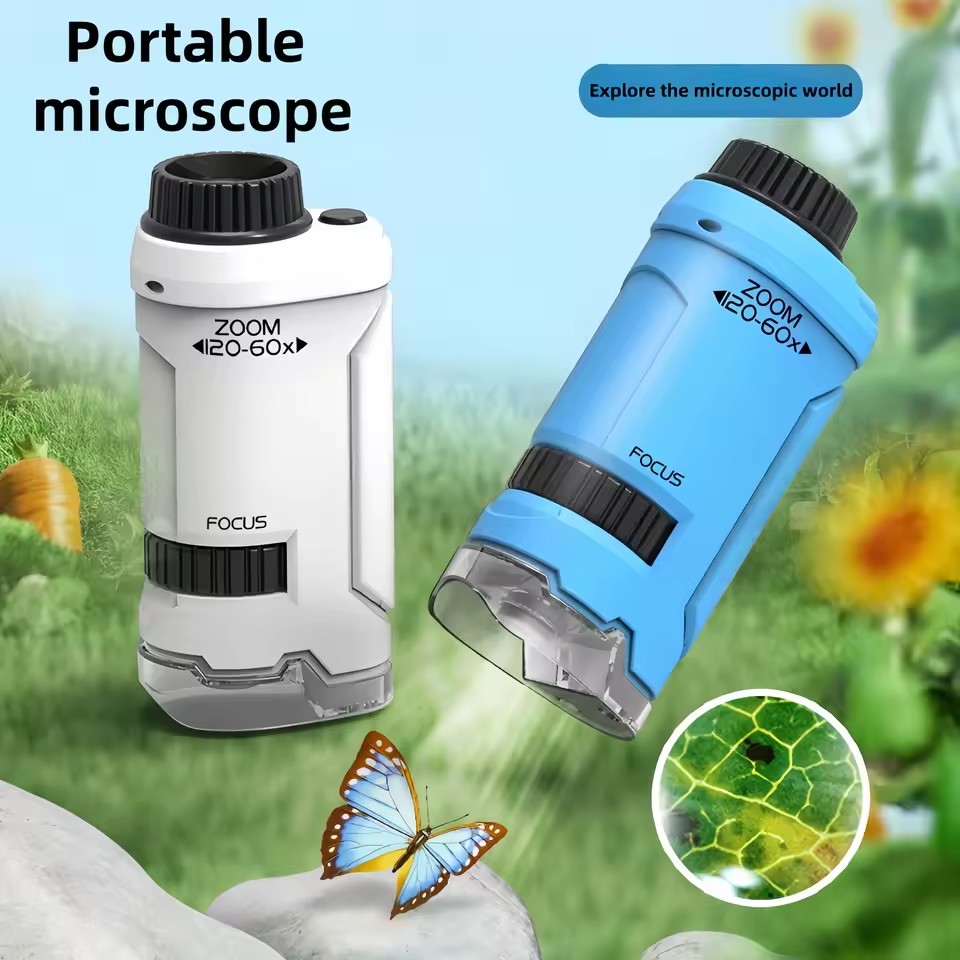 Science Max - Kit de microscope de poche pour