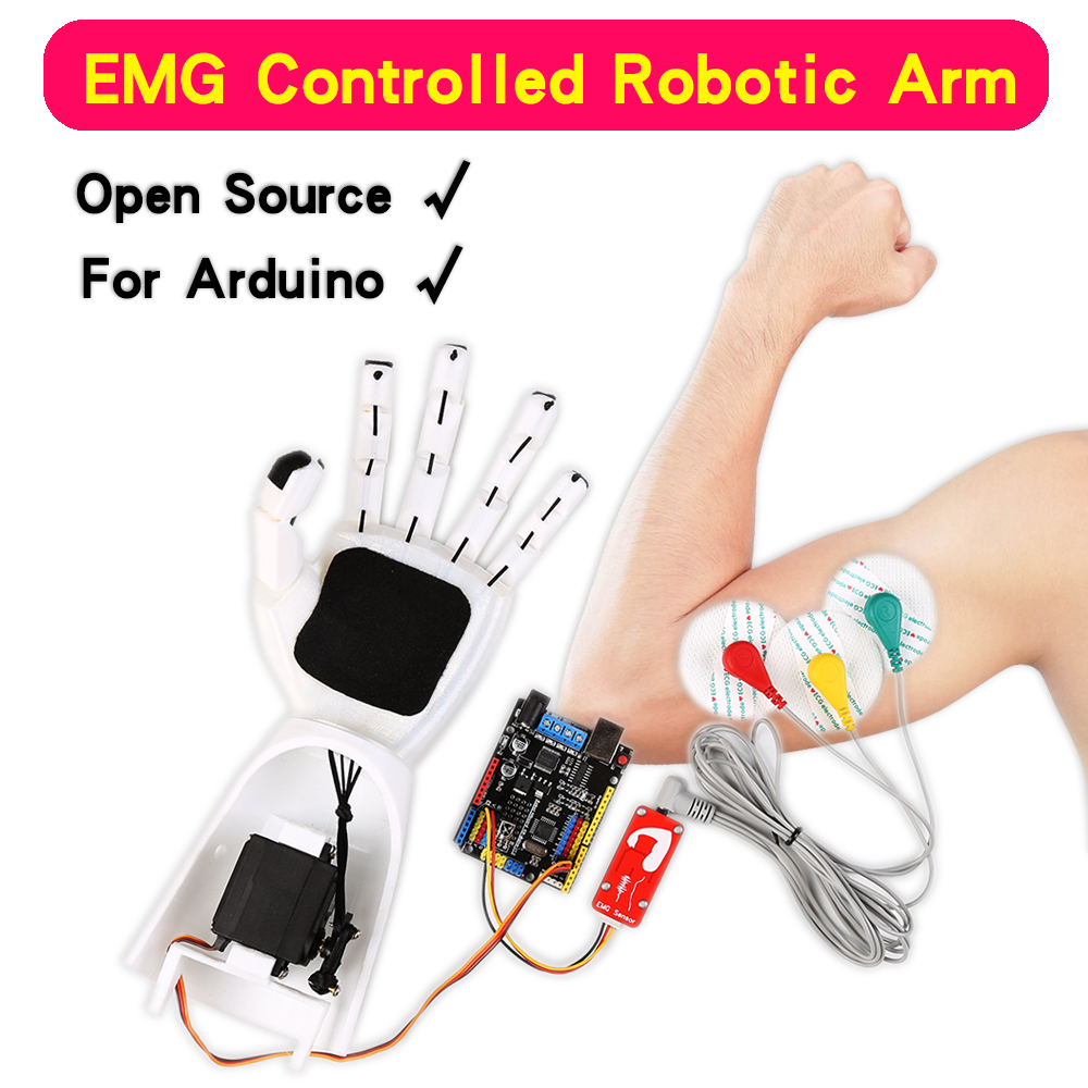 Capteur EMG bras robotique cap - Science Robot avis et prix