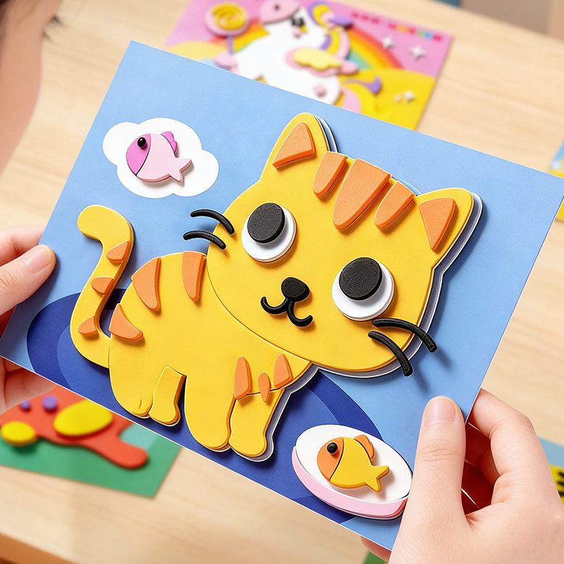 Autocollants 3D pour enfants,  - Science Project Diy avis et prix