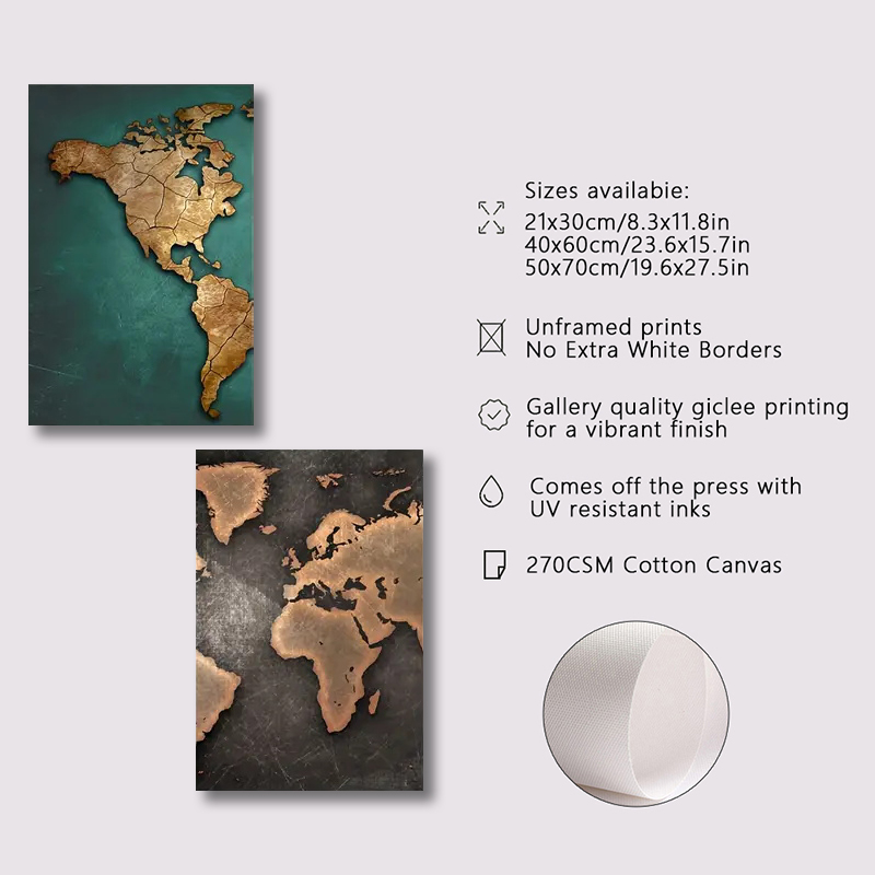 Affiches en toile de carte du  - Star Map Poster avis et prix