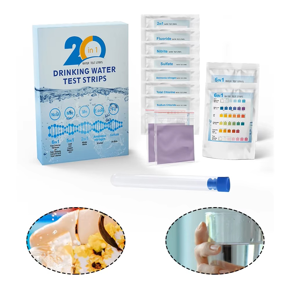 Bandelettes de test d'eau YAGO - Water Testing Kit avis et prix