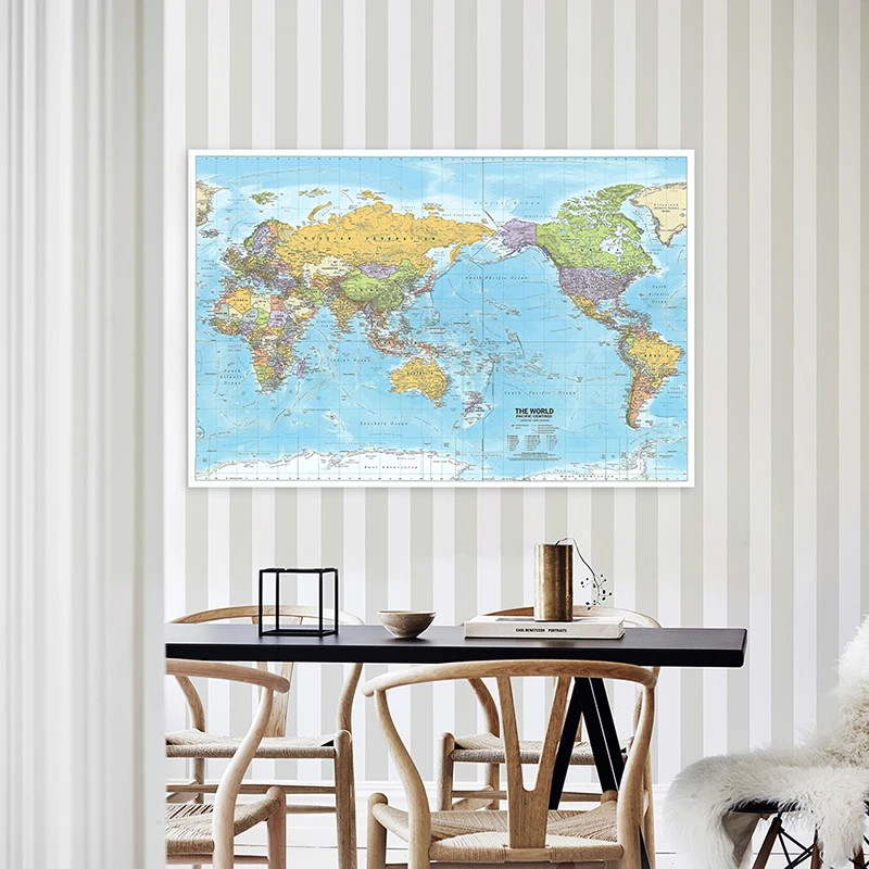 Carte du monde 2012 tissu gran - Star Map Poster avis et prix