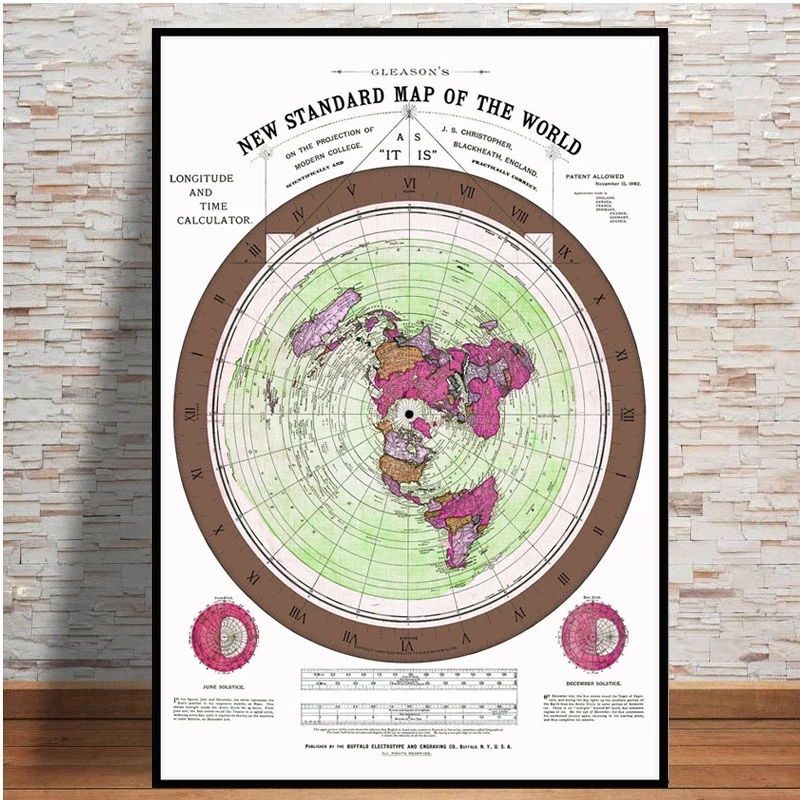 Affiche et imprimés de la terr - Star Map Poster avis et prix